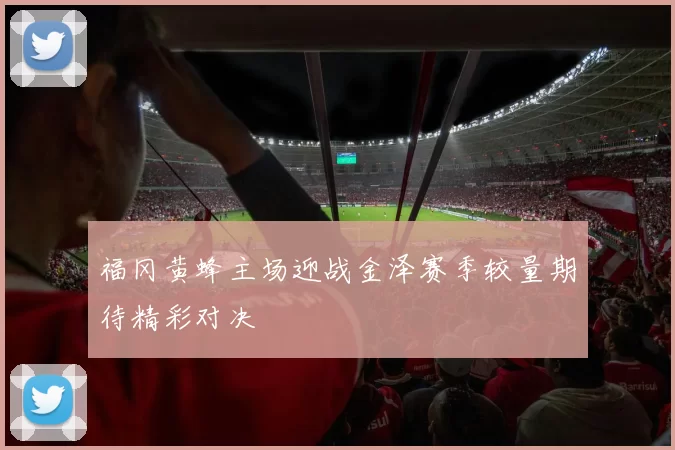 福冈黄蜂主场迎战金泽赛季较量期待精彩对决